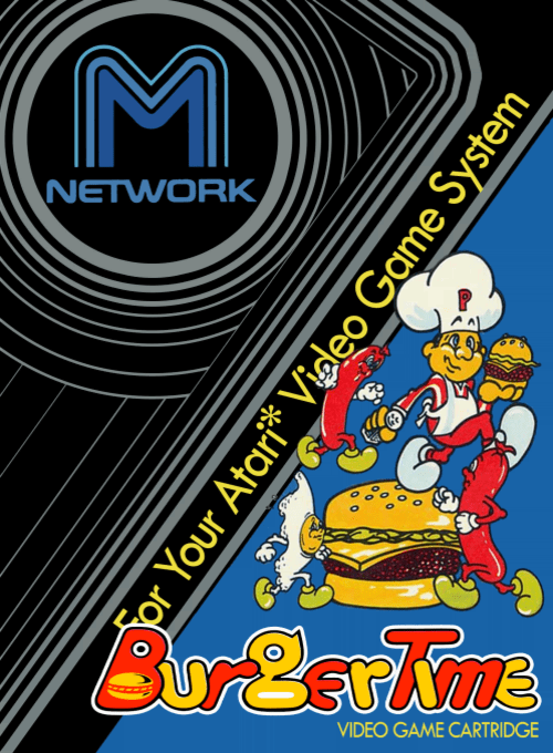Capa de Burgertime