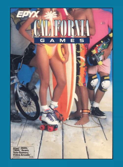 Capa de California Games