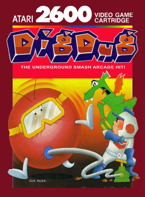 Capa de Dig Dug